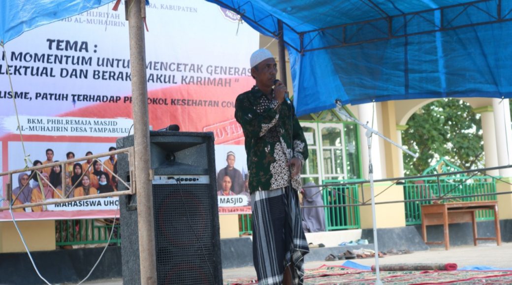 Meriahkan Ramadhan, BKM Al-Muhajirin dan Mahasiswa KKN UHO Gelar MTQ