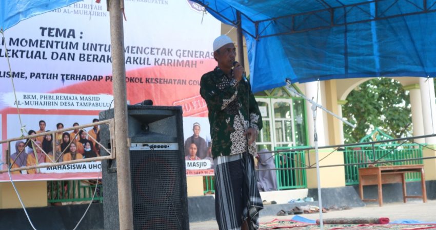 Meriahkan Ramadhan, BKM Al-Muhajirin dan Mahasiswa KKN UHO Gelar MTQ