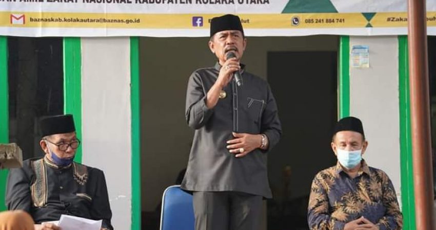 Bupati Kolut Ajak Masyarakat Bayar Zakat ke Baznas