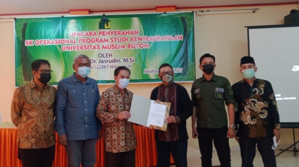 UMU Buton Resmi Buka Prodi Kewirausahaan