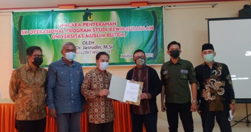 UMU Buton Resmi Buka Prodi Kewirausahaan