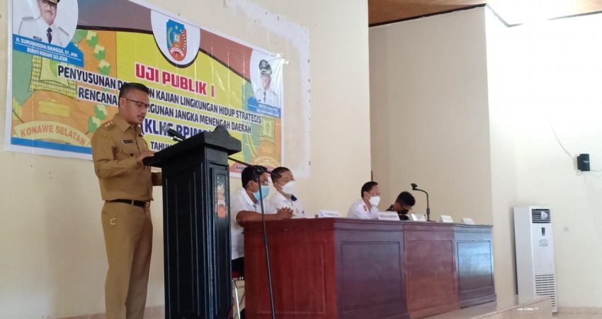 Penyusunan RPJMD, Wabup Konsel: KLHS Merupakan Pendekatan Strategis
