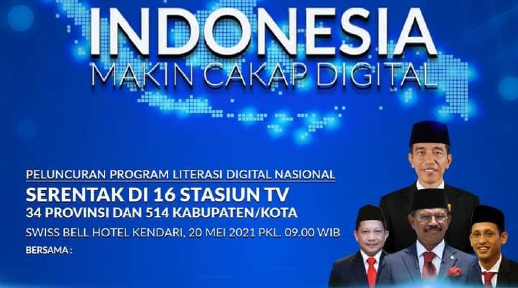 Sultra Jadi Tuan Rumah Peluncuran Program Literasi Digital Nasional