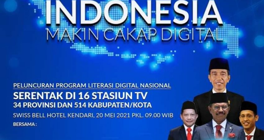Sultra Jadi Tuan Rumah Peluncuran Program Literasi Digital Nasional