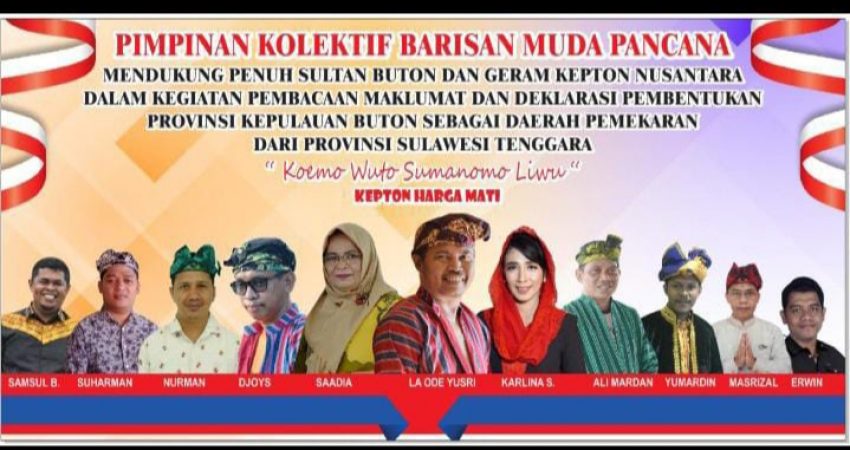 Barisan Muda Pancana Dukung Penuh Pemekaran Kepton
