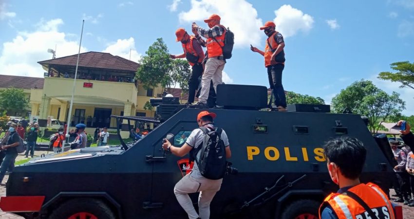 Gelar Coffee Morning, Polda Sultra Fokus Penanganan Situasi Chaos Unras Bagi Wartawan