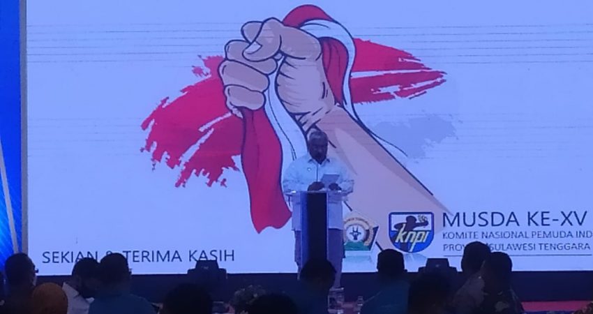 Buka Musda XV KNPI, Ali Mazi: Ini Bisa Jadi Wadah Proaktif