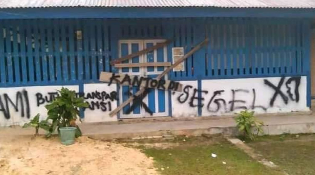 Kantor Desa di Mubar Disegel, Ini Jawaban Kapolsek Sawerigadi