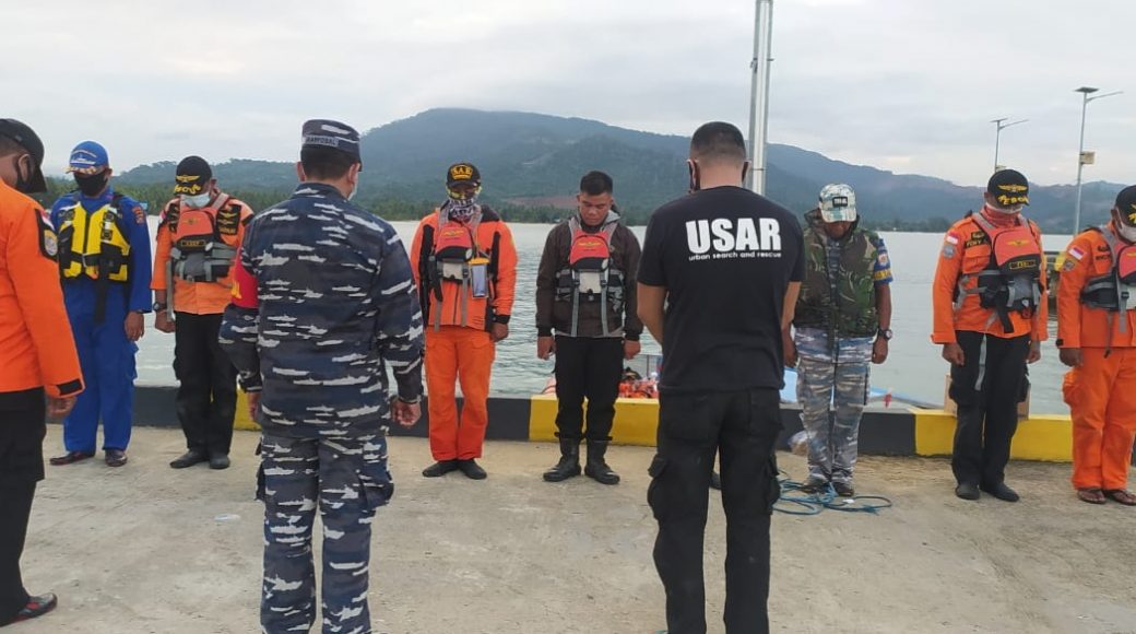 Persiapan menuju lokasi penemuan jenazah