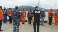 Persiapan menuju lokasi penemuan jenazah