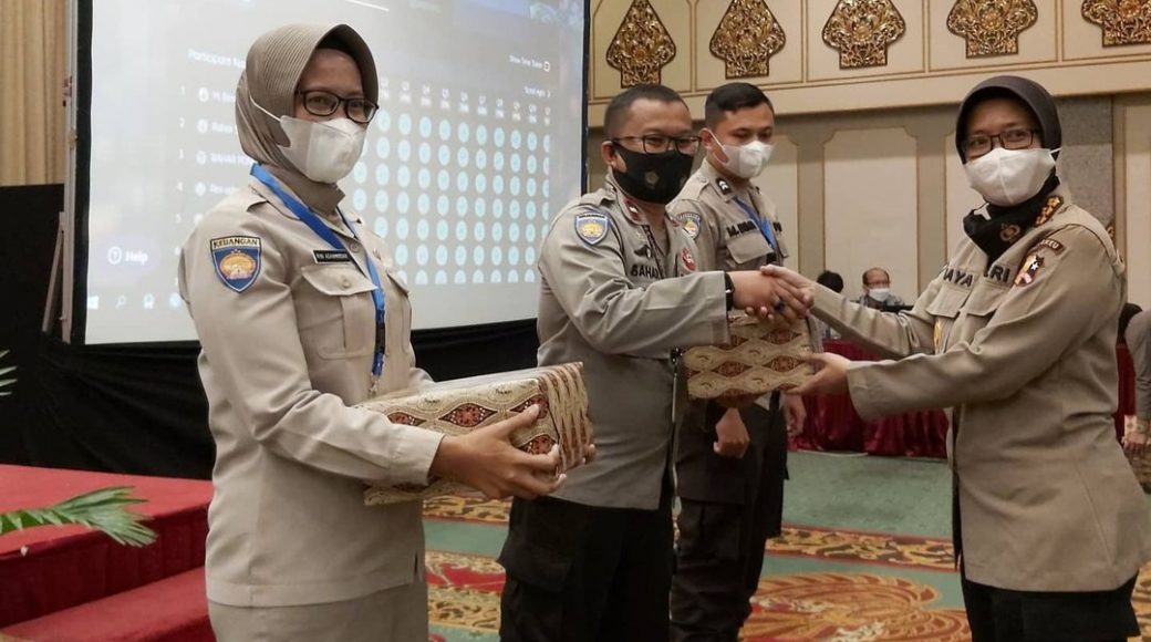 Bensat Polres Baubau Raih Juara 2 Fungsi Satker Jajaran Polri