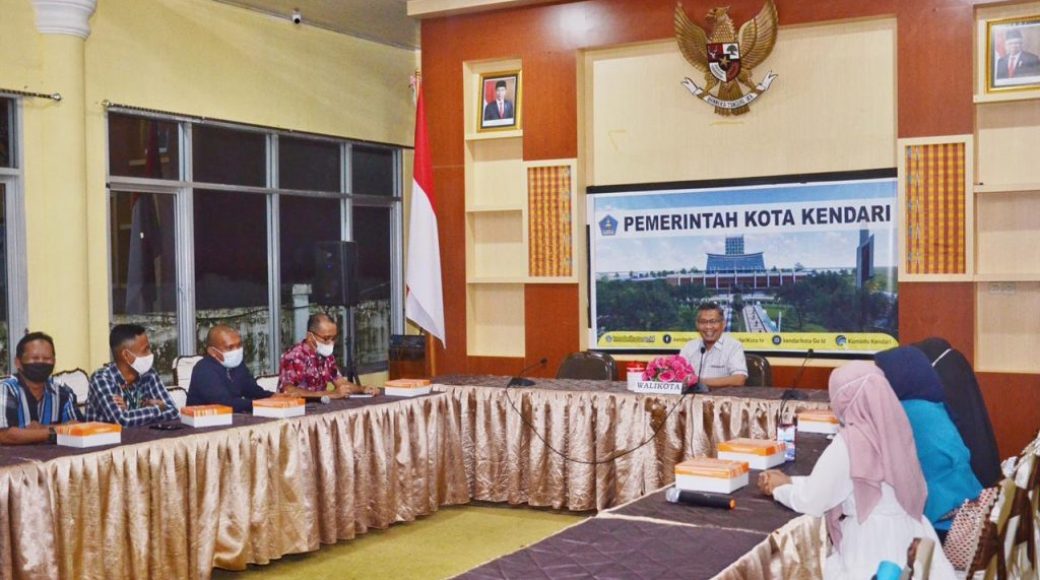 Terima Kunjungan AMSI Sultra, Sulkarnain : Pemkot Kendari Siap Bermitra