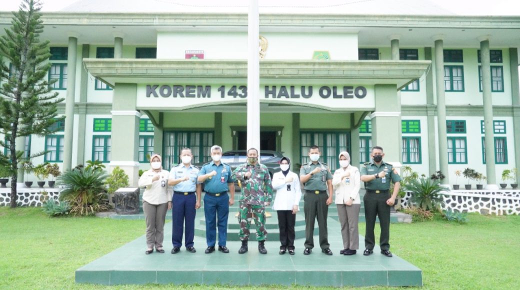 Kunjungi Korem 143/HO, Kemhan Kembangkan Potensi Anggota Disabilitas TNI