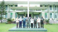 Kunjungan Tim Pusrehab Kemhan di Korem 143/HO
