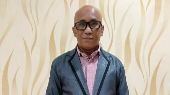 Pengacara Nasruddin, SH,. MH. Ketua PORKEMI Sultra sekaligus Ketua Dewan Kehormatan DPC Peradi