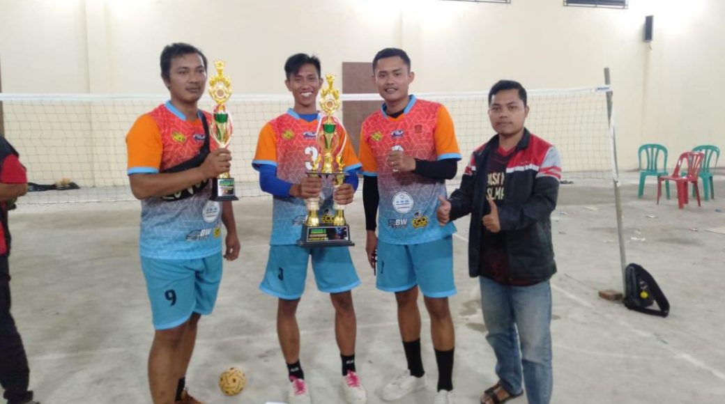 Regu Sepaktakraw Repka Purworejo Sapu Bersih Piala Karang Taruna Watudhuwur