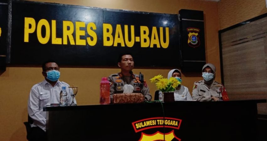 Kapolres Baubau Siapkan Ribuan Vaksin Untuk Masyarakat Secara Gratis