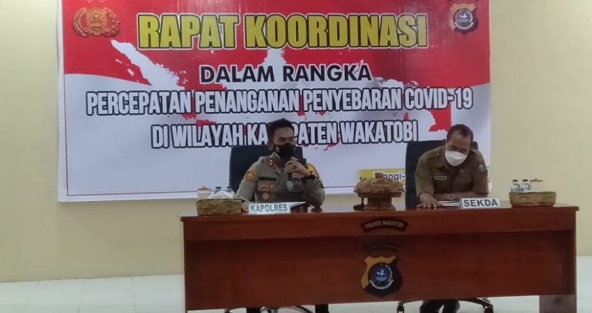 Satgas Covid-19 di Wakatobi Belum Terbentuk, Kapolres : Kalau Bisa Harus Ada