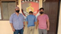 Foto Pelaku DY saat diamankan Tim Jatanras SatReskrim Polres Muna
