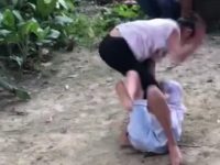 Video yang diduga salah satu siswi SMPN 2 Raha yang dipaksa adu jotos