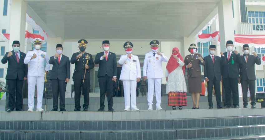 Jadi Irup Peringatan HUT RI ke-76, Bupati Konsel : Jadikan Momentum Ini Untuk Bangkit dan Terus Belajar