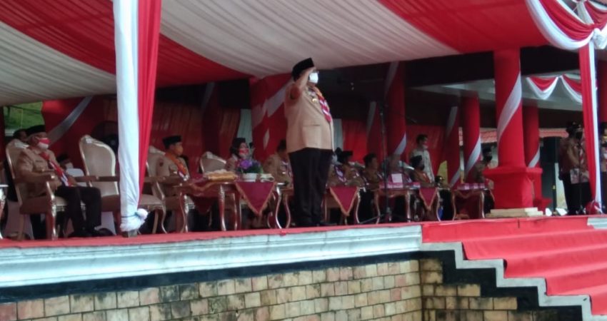Peringatan Hari Pramuka ke 60, Ini Harapan Ketua Mabida Sultra