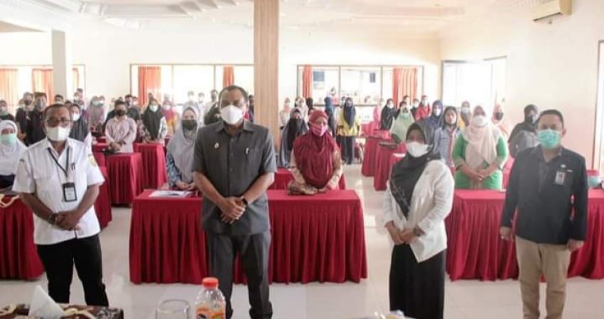 Buka Pelatihan Berbasis Kompetensi Disnaker, Ini Pesan Wawali Baubau