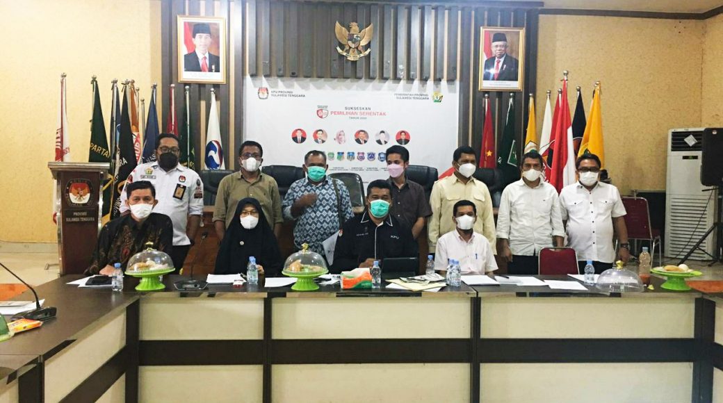 KPU Sultra Tetapkan Lokasi Program DP3