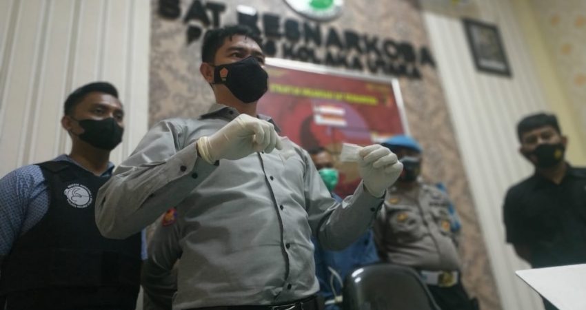 Sat Resnarkoba Polres Kolut Amankan Bandar Sabu Beserta Barang Bukti