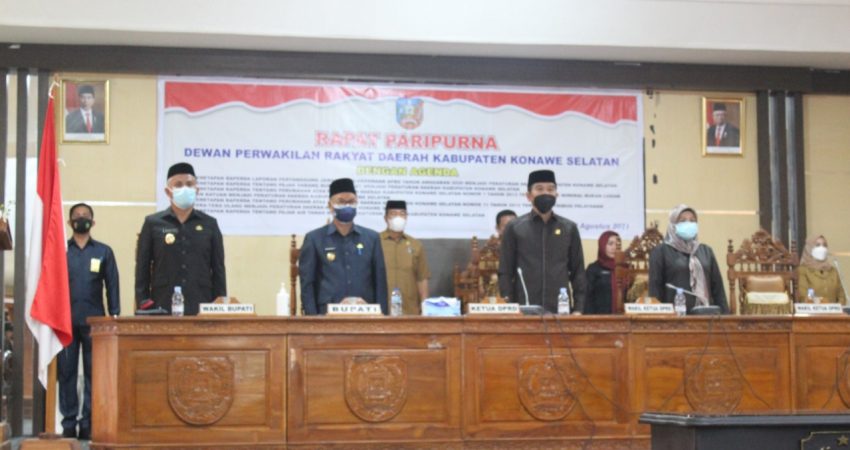 DPRD Konsel Tetapkan Enam Perda