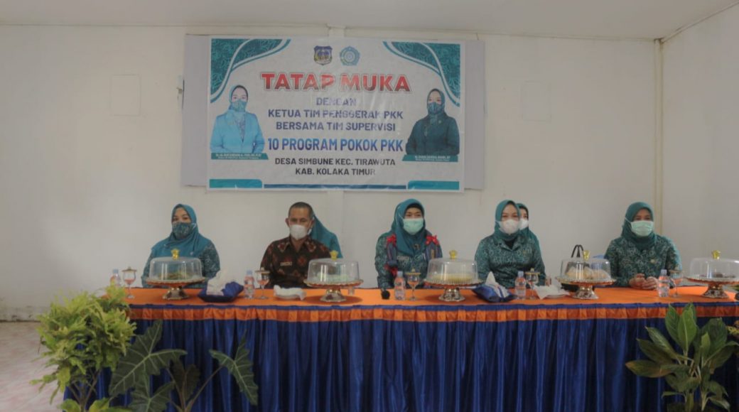 Gelar Pertemuan dengan Tim Supervisi PKK Sultra, Ini Capaian TP-PKK Koltim