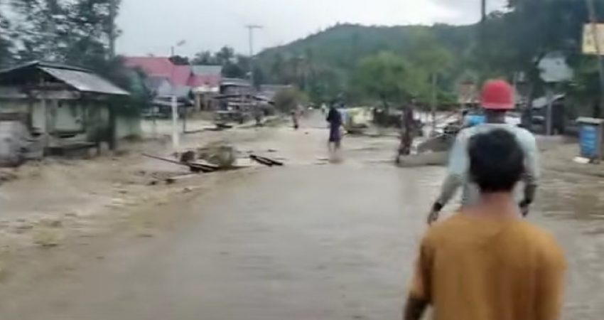 Tawarombadaka Koltim Terendam Banjir