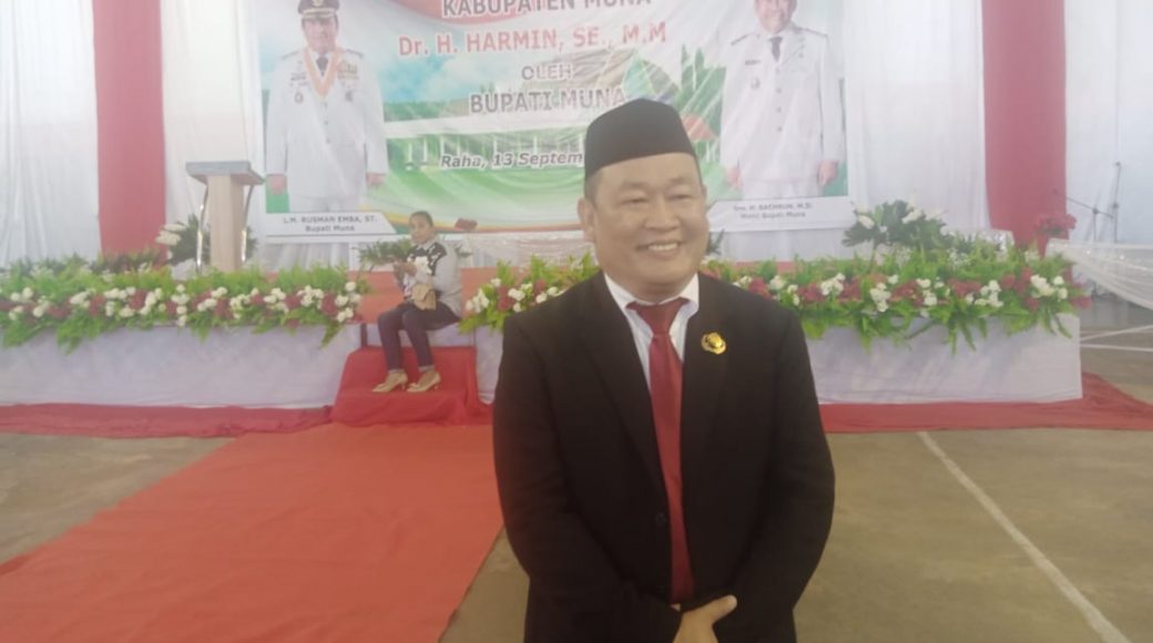 Usai Dilantik Bupati, Pjs Sekda Muna Target Membangun Daerah