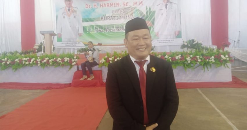 Usai Dilantik Bupati, Pjs Sekda Muna Target Membangun Daerah