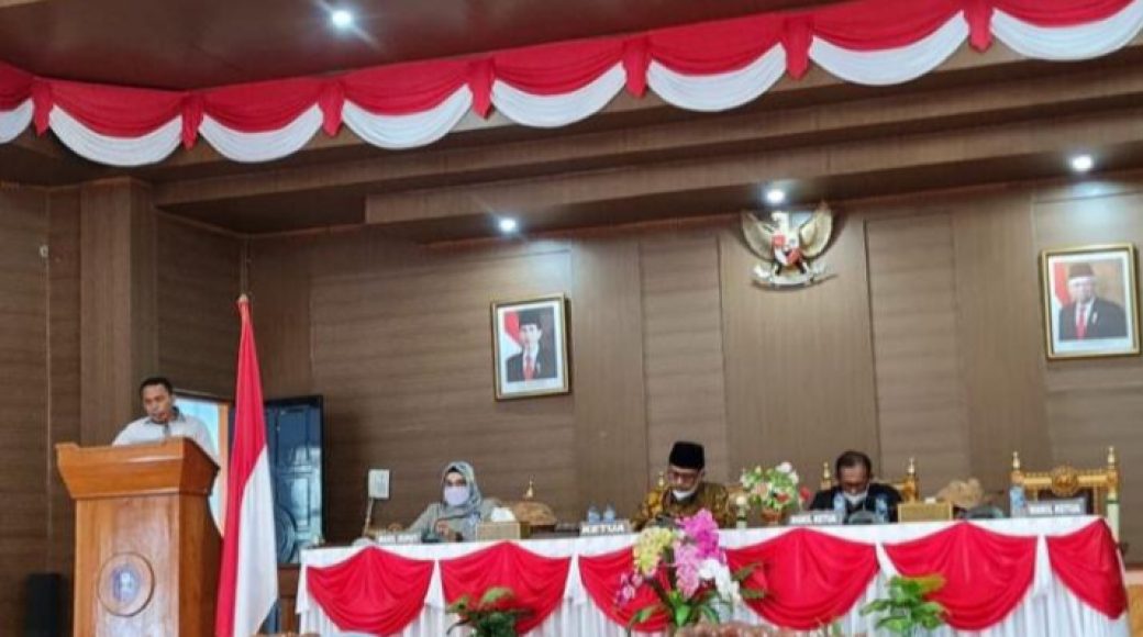 Paripurna KUA PPAS 2021, Ini Catatan Fraksi Golkar Untuk Pemda Wakatobi