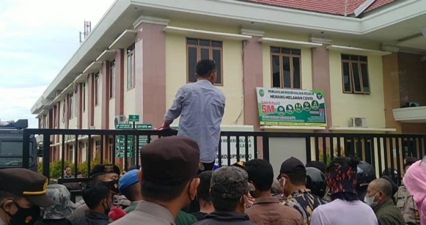 Pertanyakan Putusan PN Kolaka, LSM Kolaka Unras Terkait Tanah di Huko-Huko
