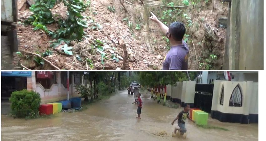 Akibat Hujan Deras, Tanah Longsor dan Banjir Landa Kolaka