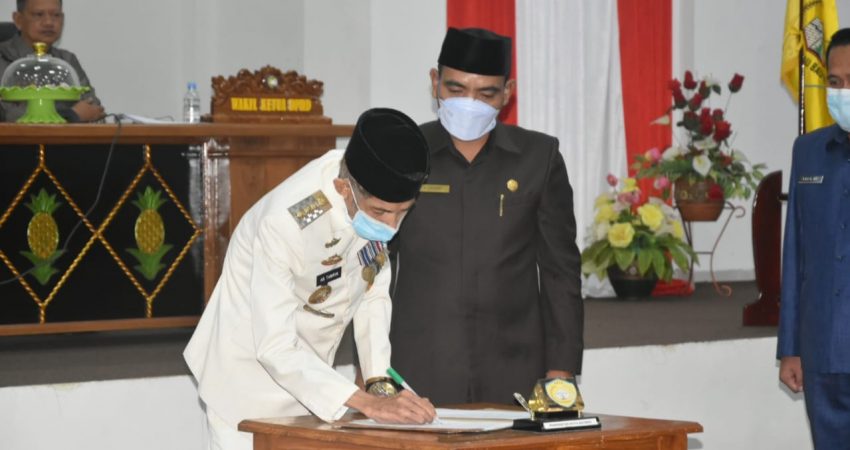 DPRD Baubau dan Pemkot Tetapkan APBD P 2021