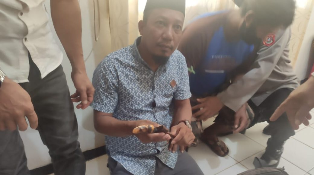 Bawa Sajam dan Bom Molotov, Kades Bungin Permai Ditangkap Polisi
