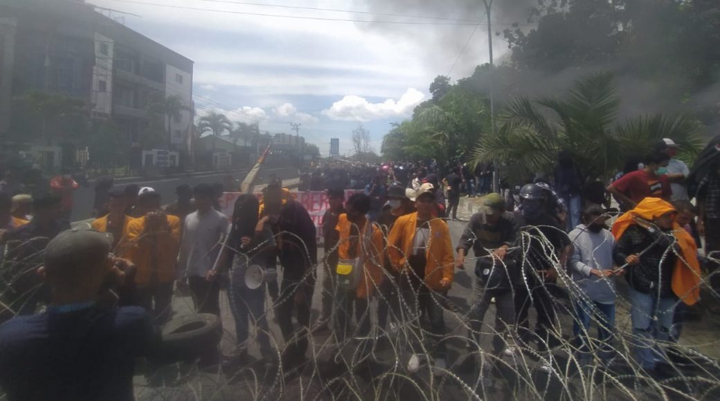 Dianggap Mangkrak Tangani Kasus September Berdarah, Mahasiswa Minta Copot Kapolda Sultra