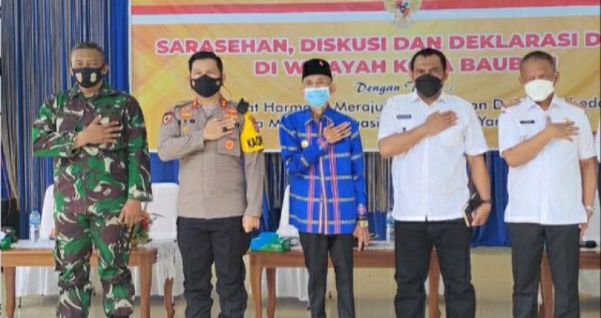 Deklarasi Damai Cipta Kondisi: Tolak Perilaku Intoleran
