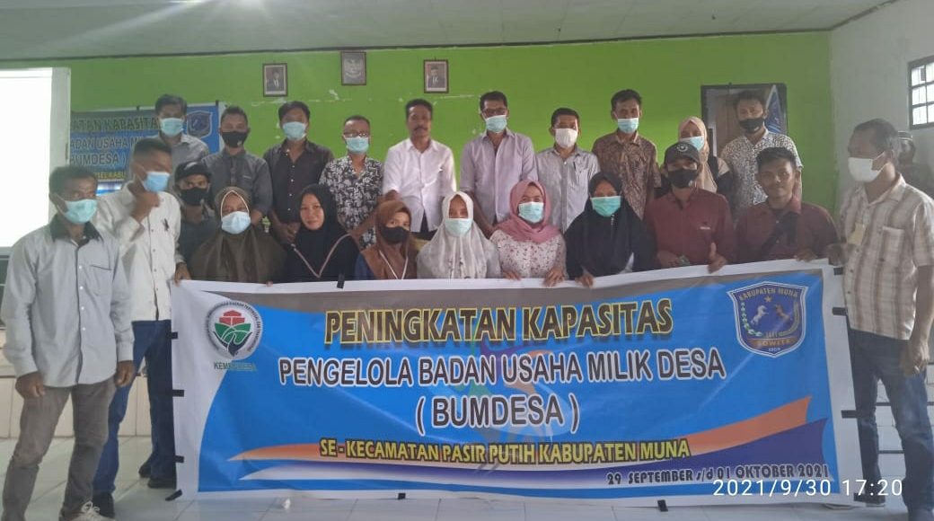 Tingkatkan Kapasitas Pengelola BUMDesa, Camat Pasir Putih Inisiasi Kegiatan Pelatihan