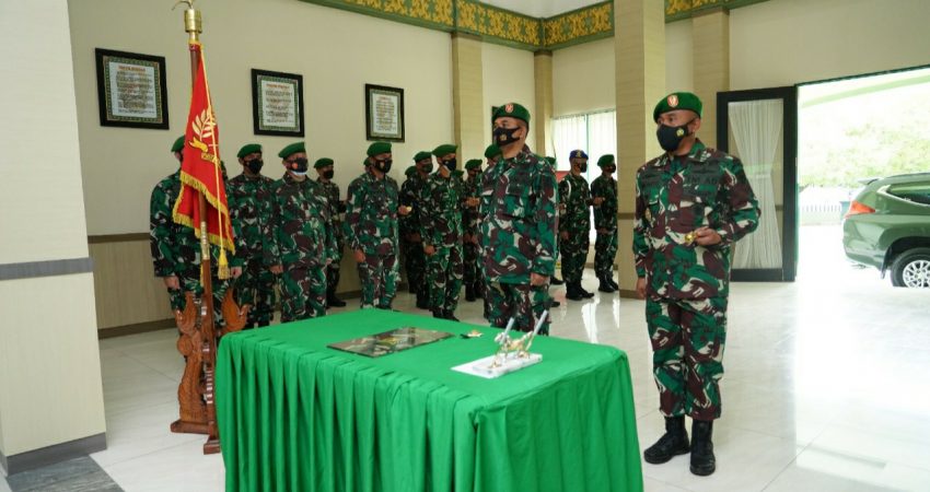 Sertijab Dandim 1417/Kendari, Danrem: Mutasi Jabatan Merupakan Hal Biasa