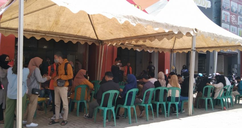 Vaksinasi Tahap ll, STMIK BB Kolaborasi dengan Polres Kendari