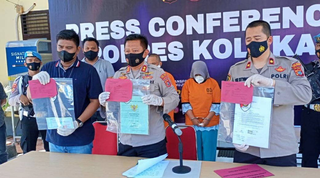 Buat Sertifikat Palsu, Oknum Mantan Pegawai BPN Kolaka Diamankan Polisi