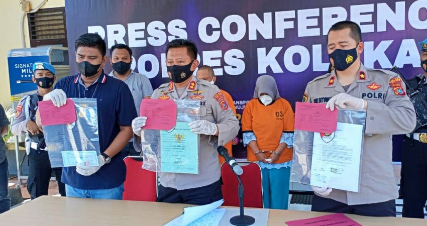 Buat Sertifikat Palsu, Oknum Mantan Pegawai BPN Kolaka Diamankan Polisi