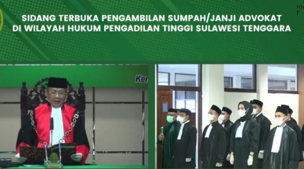 Puluhan Advokat Ikuti Pengambilan Sumpah dan Janji