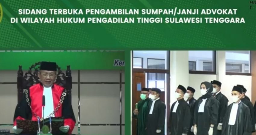 Puluhan Advokat Ikuti Pengambilan Sumpah dan Janji