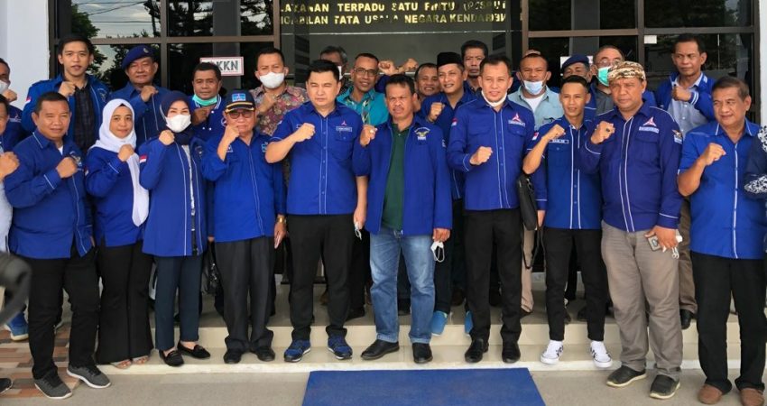 Partai Demokrat Sultra Sambangi PTUN Kendari, Ini Agendanya