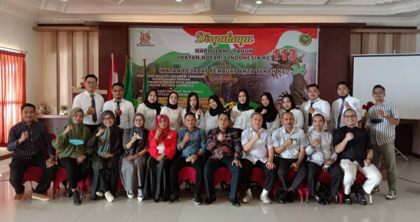 HUT INI dan IPPAT Perdana Dilangsungkan di Baubau
